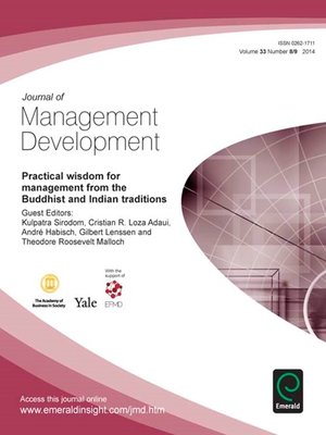 cover image of Journal of Management Development, Volume 33, Issue 8 & 9